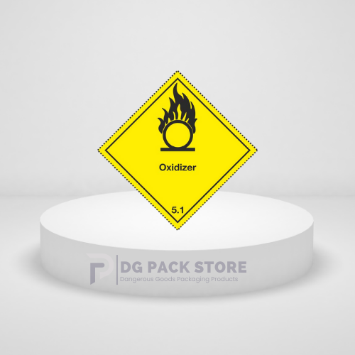 Class 5.1 - Oxidizer Label