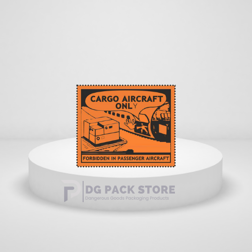 Cargo Aircraft Only Label