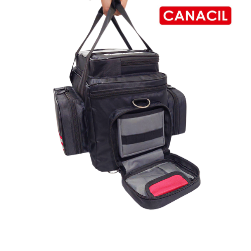 54 cm Travma Çantası | TK5405 | SİYAH CANACIL | MAHİR Serisi