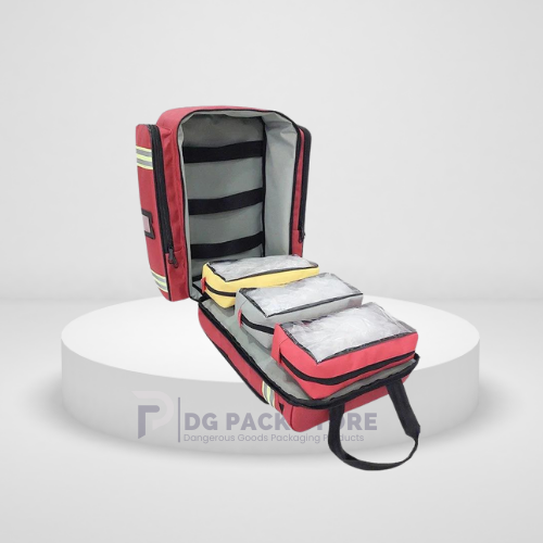 TipT Medikal Sırt Çantası - CANACIL - TK3871 - Kırmızı