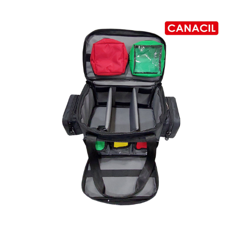 54 cm Travma Çantası | TK5405 | SİYAH CANACIL | MAHİR Serisi