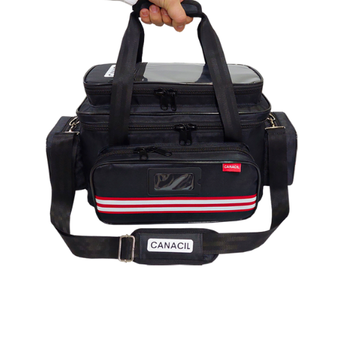 54 cm Travma Çantası | TK5405 | SİYAH CANACIL | MAHİR Serisi