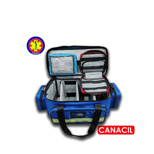 63 Cm Travma Çantası - TK6523 - Saks Mavi - CANACIL - MAHİR Serisi