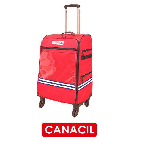 Tekerlekli Travma Çantası - Canacil TK6541 - Hastaneler İçin Uygun