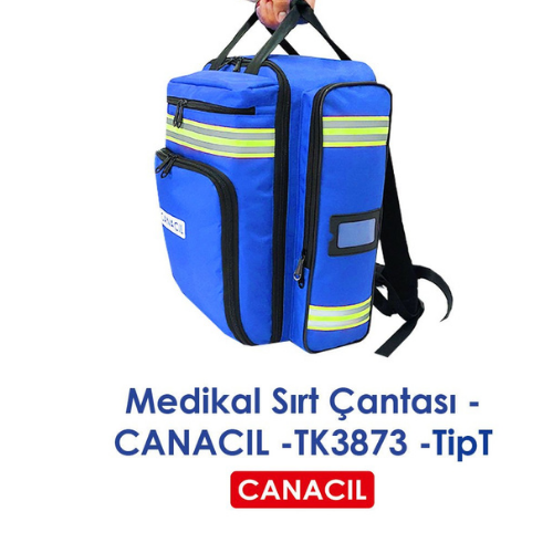 TipT Medikal Sırt Çantası - TK3873- Saks Mavi - CANACIL