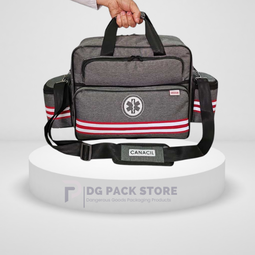 Evde Sağlık Çantası ve Hemşire Çantası - GRİ - CANACIL - TK4138