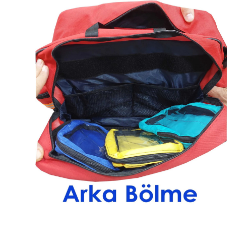 Evde Sağlık Çantası ve Hemşire Çantası - GRİ - CANACIL - TK4138