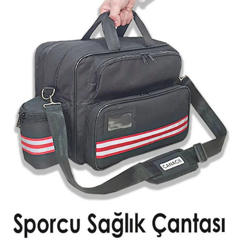 Profesyonel Sporcu Sağlık Çantası - SİYAH - CANACIL -TK4135 - Şayan Serisi