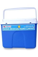 7 Litre İlaç Taşıma Çantası - 2 Seperatörlü