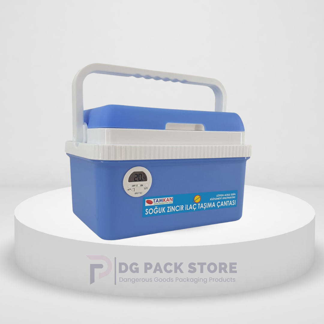 9 litre Güvenlikli İlaç Nakil Çantası | Soğuk Zincir İlaç Taşıma